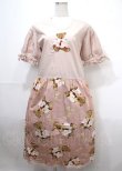 画像1: WONDERFUL WORLD / セーラーくま刺繍ワンピース  ピンク Y-25-04-11-070-LO-OP-SZ-ZY (1)