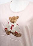 画像5: WONDERFUL WORLD / セーラーくま刺繍ワンピース  ピンク Y-25-04-11-070-LO-OP-SZ-ZY (5)