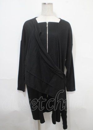 画像: PUNK RAVE / Drama Cardigan  黒 Y-25-04-11-100-PU-TO-SZ-ZY