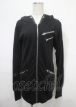 画像1: Drug Honey / スタッズ付きフードパーカー  黒 Y-25-04-11-101-PU-TO-SZ-ZY (1)