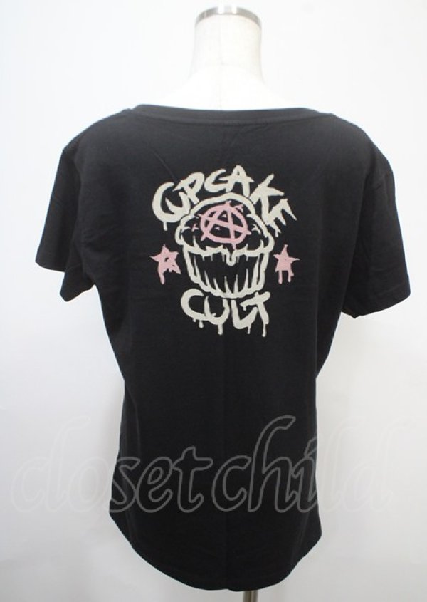 画像2: CUPCAKE CULT / STAY MAGICA TEE XL ブラック Y-25-04-11-103-PU-TS-SZ-ZY (2)