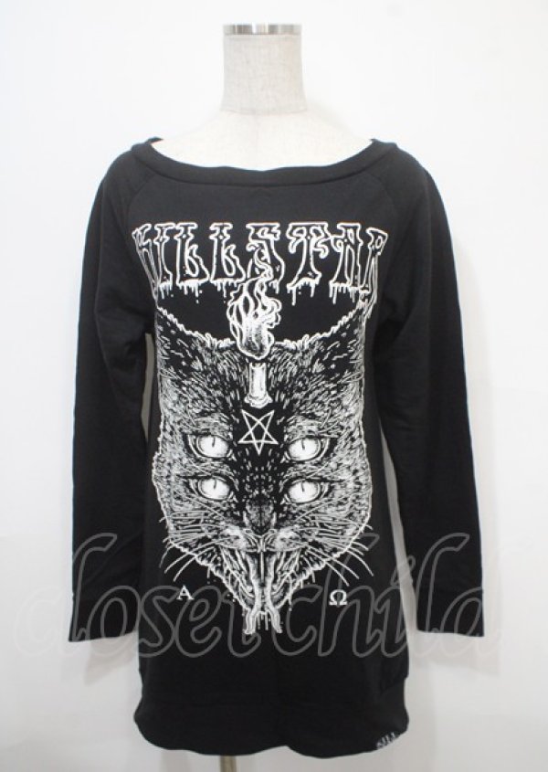 画像1: KILL STAR / Juju sweatshirt  XS 黒 Y-25-04-11-112-PU-TO-SZ-ZY (1)