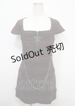 画像: KILLSTAR / spell yeah! Dress S 赤 Y-25-04-11-113-PU-OP-SZ-ZY