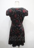 画像2: KILL STAR / Morgaine Dress S ブラック Y-25-04-11-115-PU-OP-SZ-ZY (2)