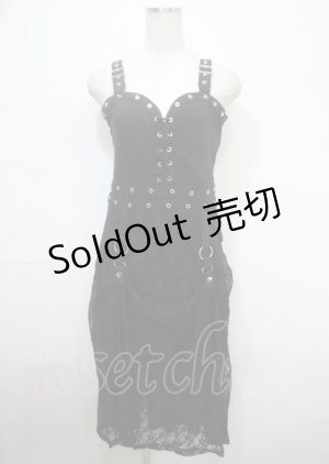 画像: Poizen Industries / Soulless Dress S ブラック Y-25-04-11-116-PU-CO-SZ-ZY
