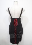 画像2: KILL STAR / Adversary skirt XS ブラック×レッド Y-25-04-11-118-PU-SK-SZ-ZY (2)