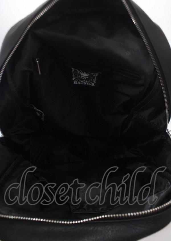 画像3: KILL STAR / Baphomet backpack Brimstone  黒 Y-25-04-11-012-PU-BG-SZ-ZY (3)