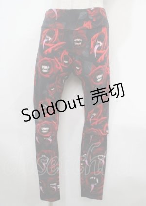 画像: KILL STAR / Parallel leggings S 黒 Y-25-04-11-127-PU-PA-SZ-ZY