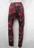 画像2: KILL STAR / Parallel leggings S 黒 Y-25-04-11-127-PU-PA-SZ-ZY (2)
