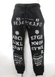画像1: BLACK CRAFT / Ouija Sweatpants  黒 Y-25-04-11-128-PU-PA-SZ-ZY (1)