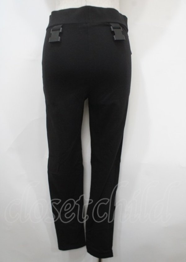 画像2: DISTURBIA / レギンスパンツ  黒 Y-25-04-11-130-PU-PA-SZ-ZY (2)