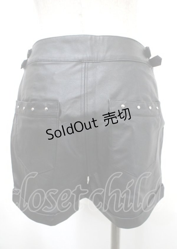 画像2: Restyle / short gothique pants XS 黒 Y-25-04-11-131-GO-PA-SZ-ZY (2)