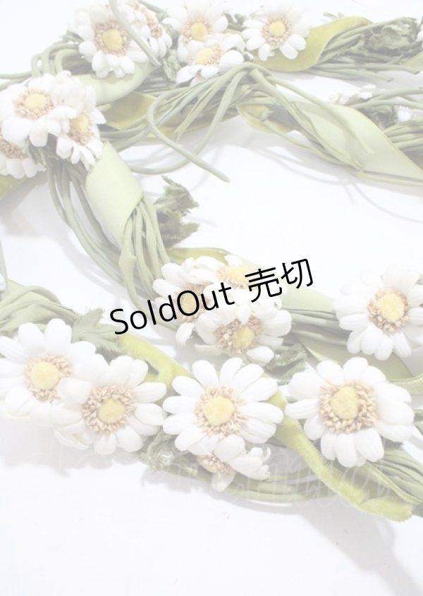 画像2: WONDERFUL WORLD / マーガレットコサージュベルト  グリーン Y-25-04-11-004-LO-ZA-SZ-ZY (2)