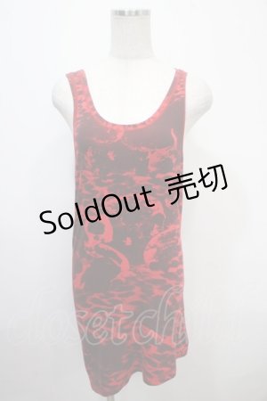 画像: WILD PARTY / ロングタンクトップ 1 赤 Y-25-04-15-041-LO-TS-SZ-ZY