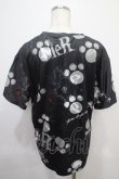 画像2: NieR Clothing / 肉球プリントTシャツ F 黒 Y-25-04-15-044-PU-TS-SZ-ZY (2)