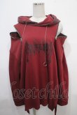 画像1: REFLEM / ショルダーZIPチェーンパーカー F レッド Y-25-04-15-046-PU-TO-SZ-ZT280 (1)