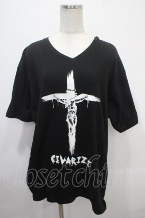 画像: CIVARIZE / "Fate" Printed T-Shirt F ブラック Y-25-04-15-049-GO-TO-SZ-ZY