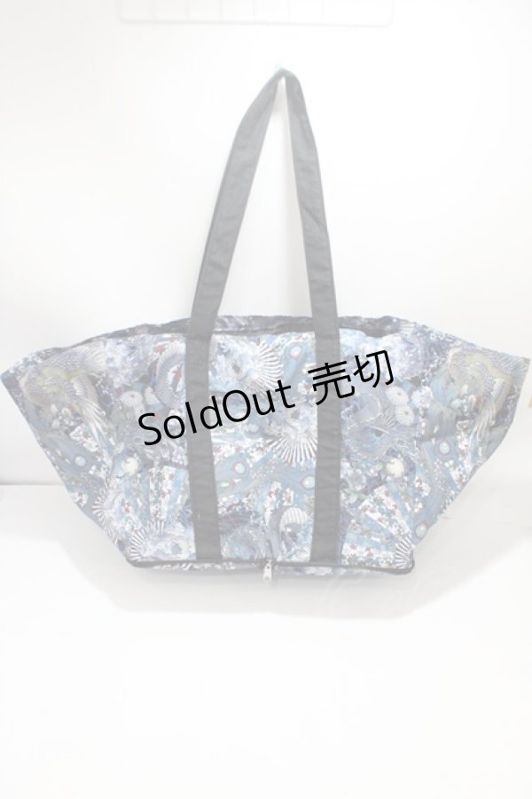 画像1: Qutie Frash / エコバック  青 Y-25-04-15-006-QU-BG-SZ-ZY (1)