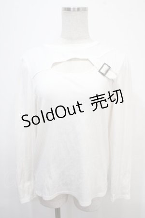 画像: axes femme / ベルトディティールトップス F 生成り Y-25-04-15-057-AX-TO-SZ-ZY