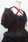 画像5: Vallee lys / Mellow Melody Dress  黒×赤 Y-25-04-15-088-GO-OP-SZ-ZY (5)