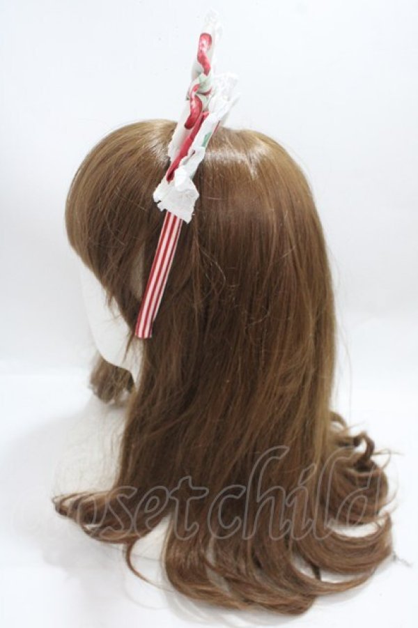 画像2: Angelic Pretty / 摘みたていちごカチューシャ  アイボリー Y-25-04-15-009-AP-AC-SZ-ZY (2)