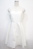 画像1: axes femme POETIQUE / フレアキャミワンピース M 白 Y-25-04-15-117-AX-OP-SZ-ZY (1)