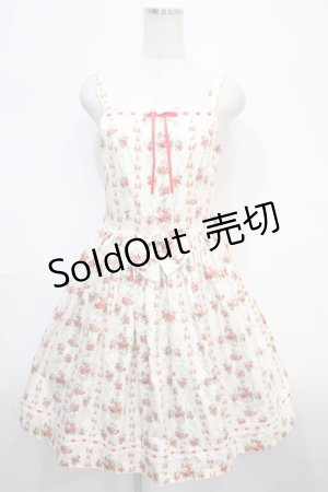 画像: metamorphose / ブーケ柄ワンピース  白 Y-25-04-15-124-ME-OP-SZ-ZY
