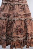 画像4: Victorian maiden / ローズフリルカラーワンピース  ブラウン Y-25-04-15-125-CL-OP-SZ-ZY (4)