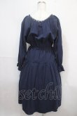 画像2: LEBECCA boutique / 湯煙を纏うワンピース F ネイビー Y-25-04-15-128-EL-OP-SZ-ZY (2)
