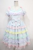 画像1: Angelic Pretty / しゃぼん玉ワンピース  サックス Y-25-04-15-133-AP-OP-SZ-ZI (1)