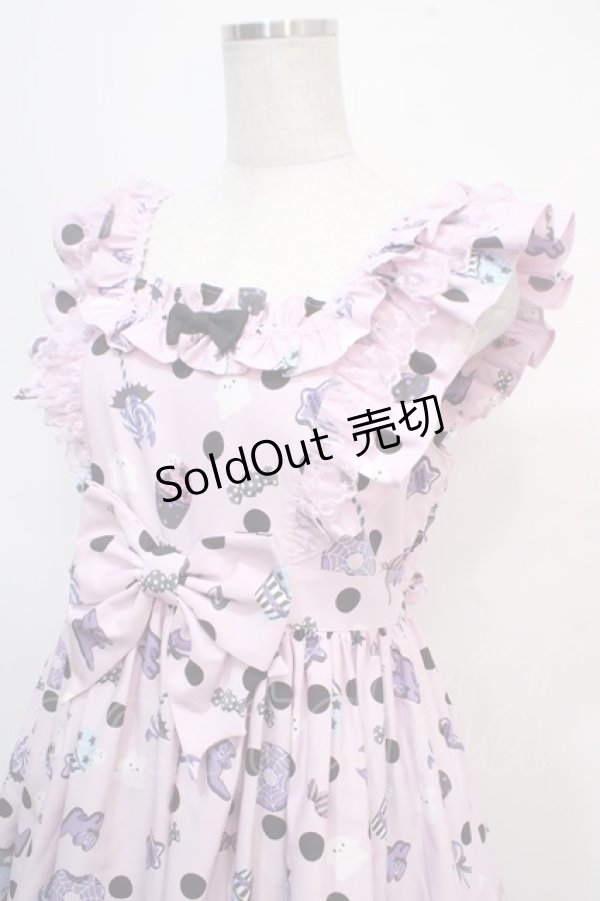 画像3: Angelic Pretty / Happy Treat Partyジャンパースカート  ピンク Y-25-04-15-135-AP-OP-SZ-ZI (3)