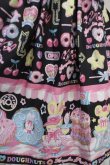 画像4: Angelic Pretty / Toy's Donut Dinerワンピース  クロ Y-25-04-15-140-AP-OP-SZ-ZS (4)