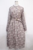 画像1: LEBECCA boutique / 出会ってしまうシフォンワンピース F ラベンダー Y-25-04-15-149-EL-OP-SZ-ZY (1)