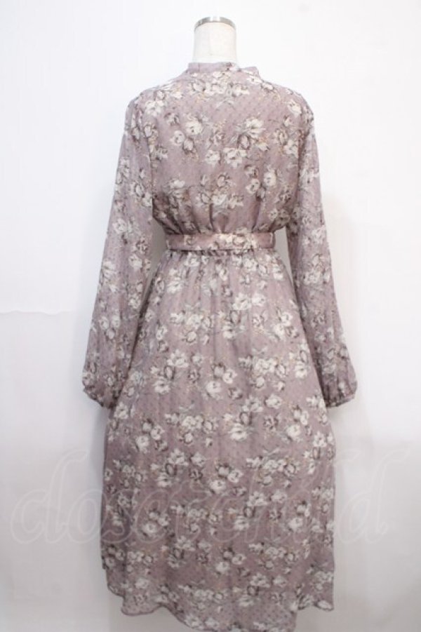 画像2: LEBECCA boutique / 出会ってしまうシフォンワンピース F ラベンダー Y-25-04-15-149-EL-OP-SZ-ZY (2)
