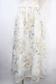 画像1: axes femme / 花柄シアージャカードスカート F 生成り Y-25-04-15-156-AX-SK-SZ-ZY (1)