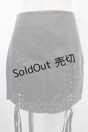 画像: PUNK RAVE / Spindle mini skirt S 黒 Y-25-04-15-164-PU-SK-SZ-ZY