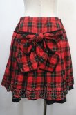 画像2: Angelic Pretty / タータンチェックレッスンスカート  アカ Y-25-04-15-175-AP-SK-SZ-ZS (2)