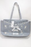 画像1: axes femme POETIQUE / アクアリウム刺繍トートバッグ  ブルーグレー Y-25-04-17-061-AX-BG-SZ-ZY (1)