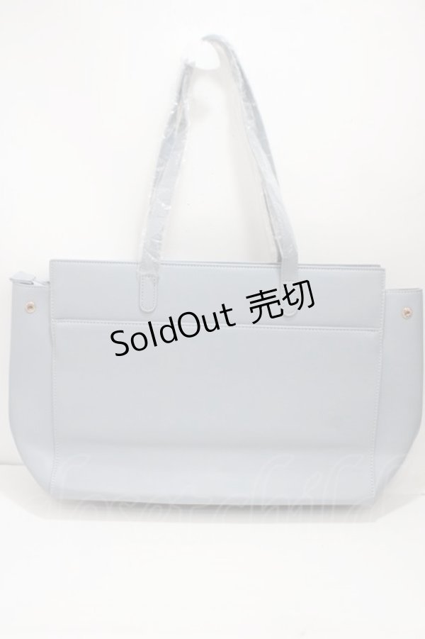 画像2: axes femme POETIQUE / アクアリウム刺繍トートバッグ  ブルーグレー Y-25-04-17-061-AX-BG-SZ-ZY (2)