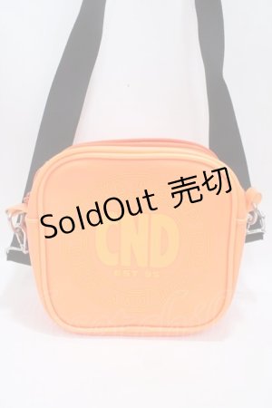 画像: Candy Stripper / CND SQUARE SHOULDER BAG  オレンジ Y-25-04-17-064-PU-BG-SZ-ZY