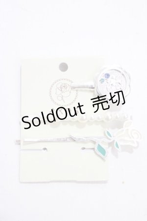 画像: axes femme / 封蝋モチーフヘアピンセット  シルバー Y-25-04-17-009-AX-AC-SZ-ZY