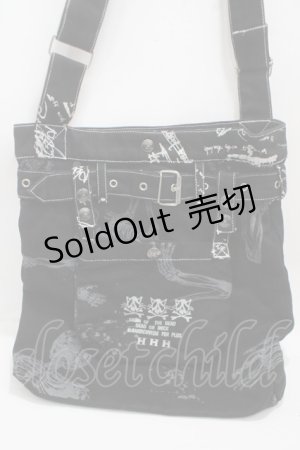 画像: h.ANARCHY / ベルトバッグ  黒 Y-25-04-17-077-HN-BG-SZ-ZY
