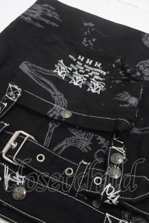 画像3: h.ANARCHY / ベルトバッグ  黒 Y-25-04-17-077-HN-BG-SZ-ZY (3)