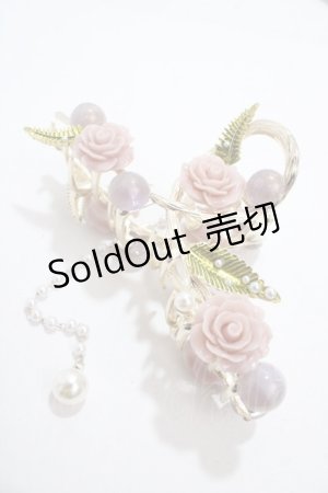 画像: axes femme POETIQUE / ローズヘアークリップ  ゴールド Y-25-04-17-012-AX-AC-SZ-ZY