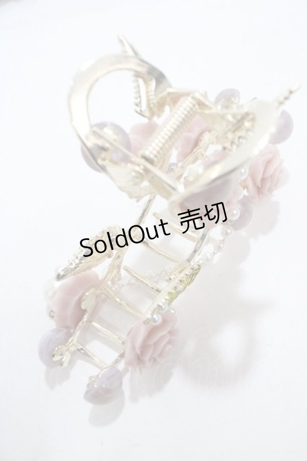 画像2: axes femme POETIQUE / ローズヘアークリップ  ゴールド Y-25-04-17-012-AX-AC-SZ-ZY (2)
