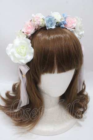 画像: BABY,THE STARS SHINE BRIGHT / Fantasy Flower Princessお花カチューシャ  ピンク Y-25-04-17-096-BA-AC-SZ-ZY