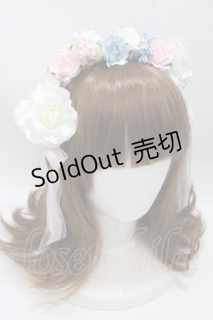 画像: BABY,THE STARS SHINE BRIGHT / Fantasy Flower Princessお花カチューシャ  ピンク Y-25-04-17-096-BA-AC-SZ-ZY