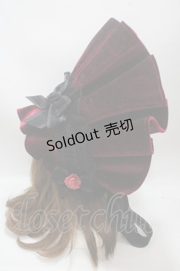 画像4: HoshibakoWorks / Rozen Maiden x HoshibakoWorks　真紅ボンネット  ベルベット Y-25-04-17-097-LO-AC-SZ-ZY (4)