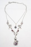 画像2: axes femme / 猫モチーフ×リボンネックレス  シルバー Y-25-04-17-014-AX-AC-SZ-ZY (2)