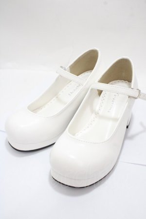 画像: DearMyLove / お任せロリータパンプス 21cm 白 Y-25-04-17-109-EL-SH-SZ-ZY